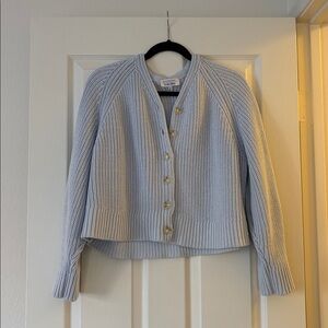 & Other Stories Light Blue Knit Pullover